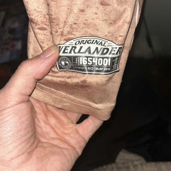 Full print Authentic Justin Verlander 100% polyester - Picture 2 of 4